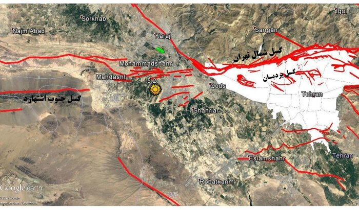 پاشنه آشیل تهران هنگام زلزله کجاست؟ 4